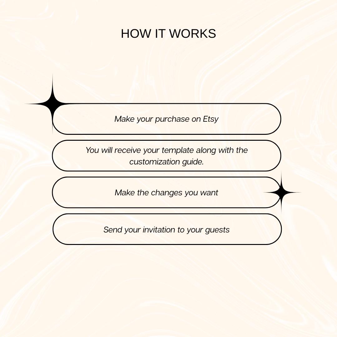 Luxury Wedding Website Template 01 | Canva Digital Invitation with RSVP and Countdown