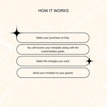 Elegant Minimalist Wedding Website Template 04 | Canva Digital Invitation with RSVP