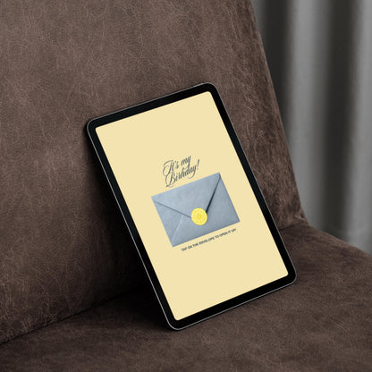 Tropical Summer Birthday Invitation Website Template 04 | Canva Digital Evite with RSVP