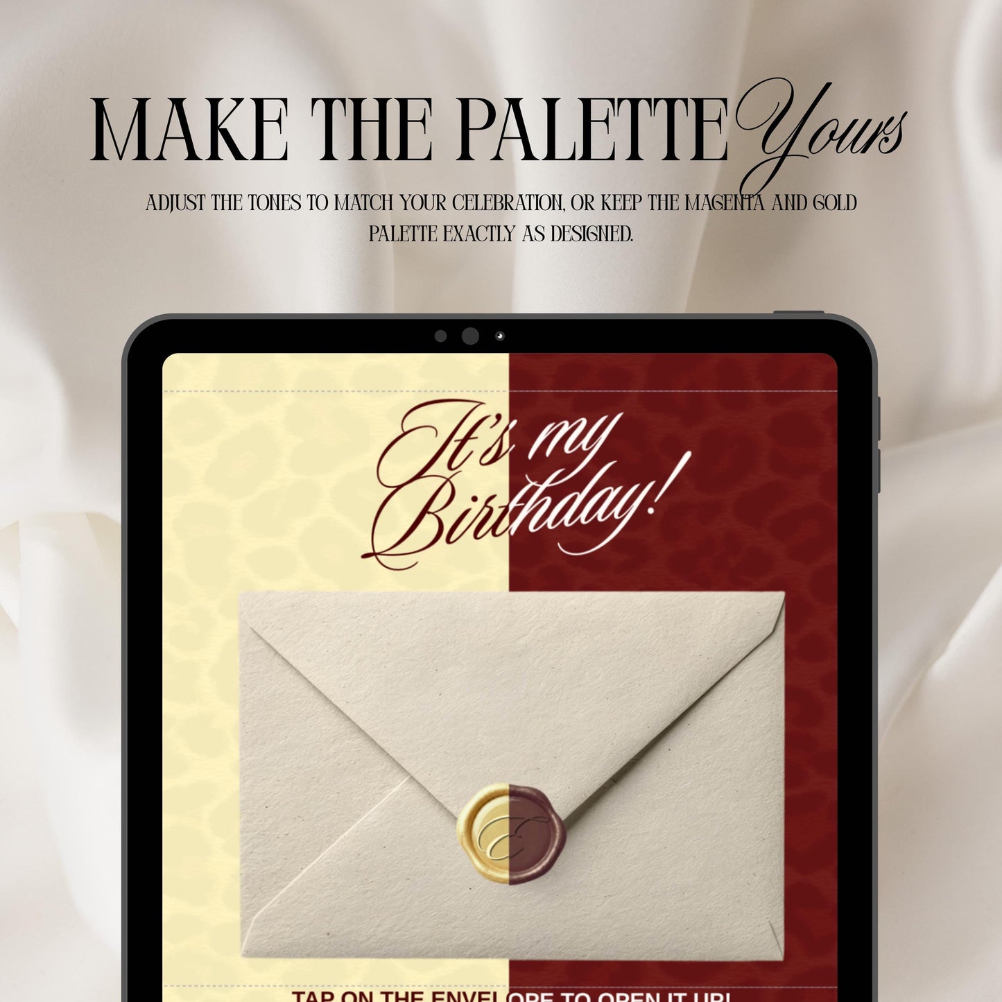 Leopard Print Birthday Invitation Website Template 01 | Canva Digital Evite with RSVP